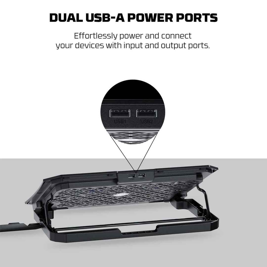 Fantech NC14 RGB Cooling Pad with Phone Holder