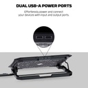 Fantech NC14 RGB Cooling Pad with Phone Holder