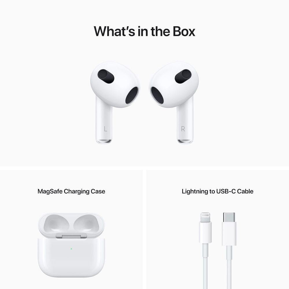 Apple AirPods 3 (3rd Generation) With MagSafe Charging Case