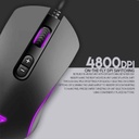 Fantech THOR X9 4800 DPI Macro RGB Wired Gaming Mouse (Black)