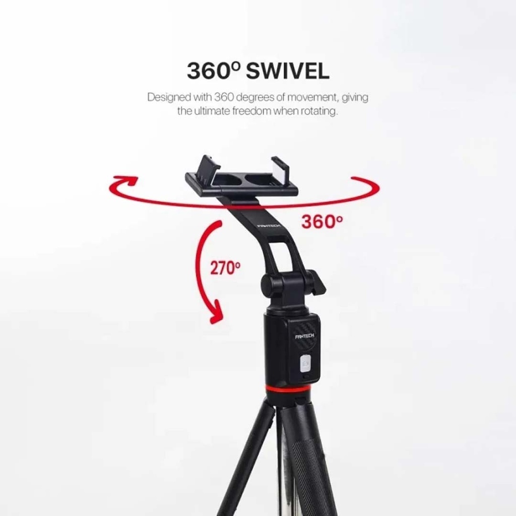 Fantech SS1 Bluetooth Selfie Stick Tripod With Remote