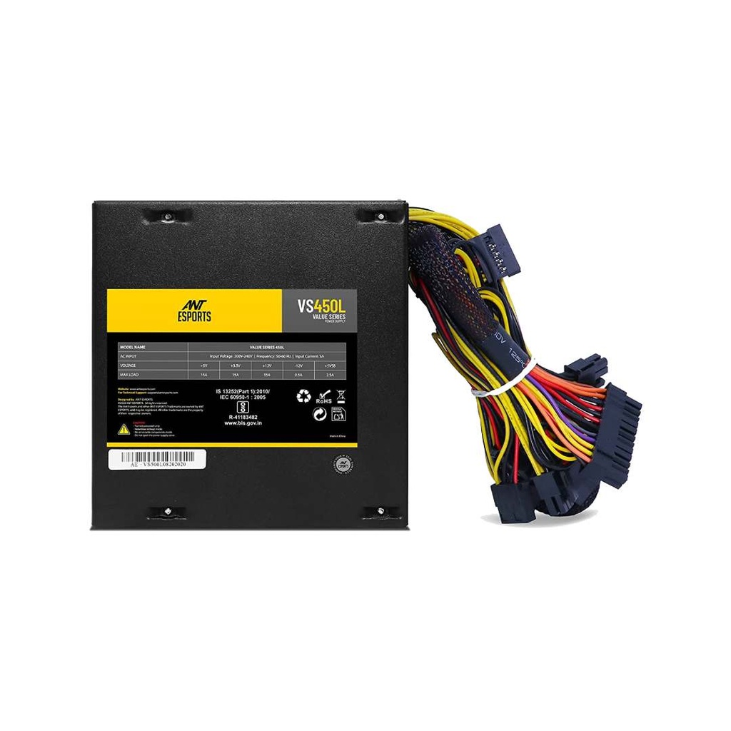 ANT Esports VS450L Value Series Power Supply