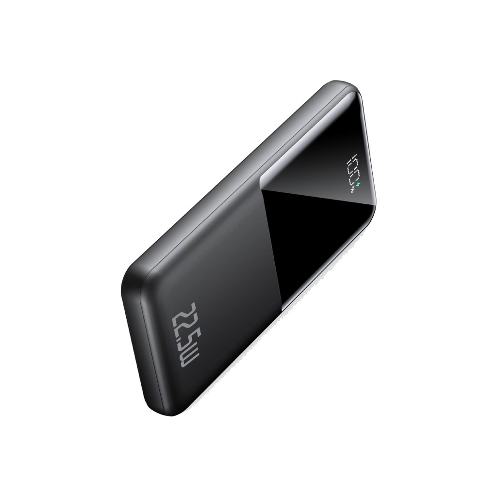 Trusmi PB03-011 10000mAh 22.5W Digital Fast Charging Power Bank (Black)