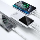 Trusmi PB03-012 10000mAh 22.5W Digital Fast Charging Power Bank (White)