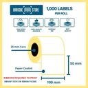 Thermal Transfer Label (100x50mm,1000pcs)
