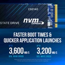 PNY 1TB M.2 NVMe Gen4 SSD (CS2140)