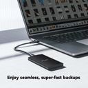 Lexar SL300 1TB USB 3.2 Gen 2 Type-C Portable SSD
