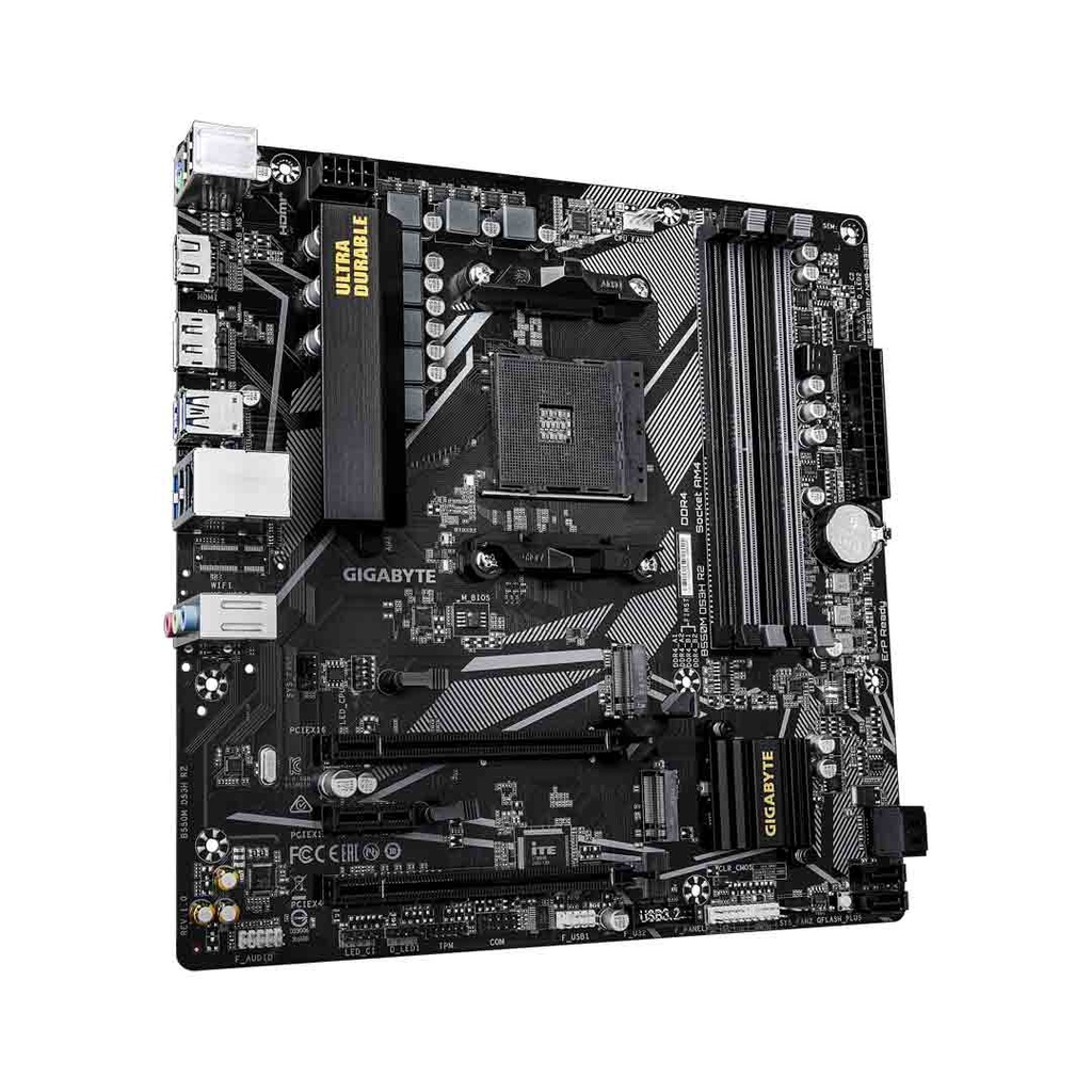 Gigabyte B550M DS3H R2 Gaming AMD Motherboard
