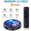 TV98 8K Ultra HD 5G Android TV Box 4GB RAM 32GB ROM (H618)