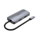 UNITEK D1051A uHUB P5 Trio 5-in-1 USB-C MST Hub with 2-Port HDMI, VGA, USB-A 5Gbps and PD 100W Power Delivery