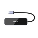 UNITEK D1084A uHUB H6 Gloss 6-in-1 USB-C Hub with Triple USB 3.0 Plus 4K HDMI, PD100W & Gigabit Ethernet