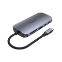 UNITEK D1113A uHUB N9+ 9-in-1 Dual Display Multi-Port USB-C Hub with 100W PD, Gigabit Ethernet and Card Reader