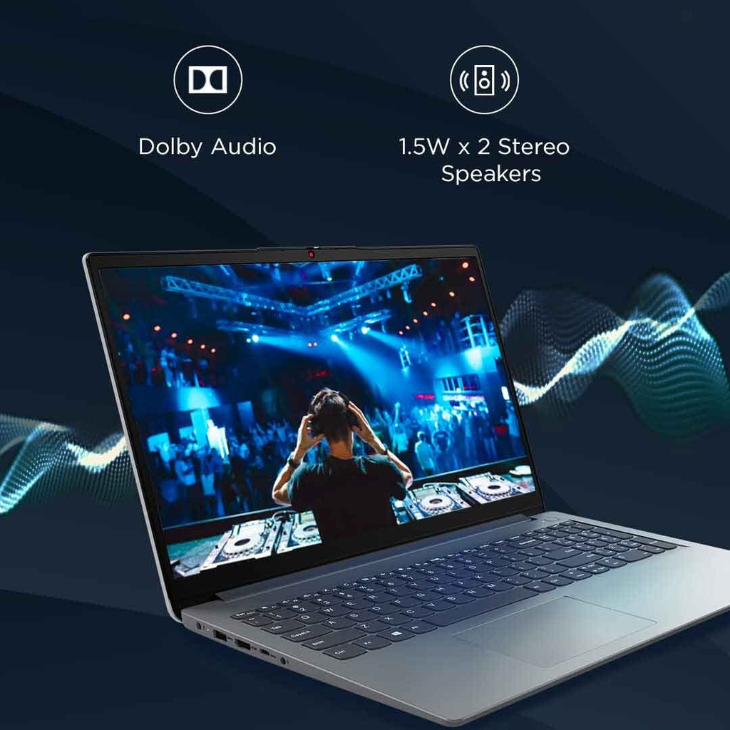 Lenovo IdeaPad 1 15AMN7 Ryzen 5 7520U | 16GB RAM | 512GB SSD | AMD Radeon Graphics | 15.6" FHD Display | Cloud Grey | 1 Year Warranty