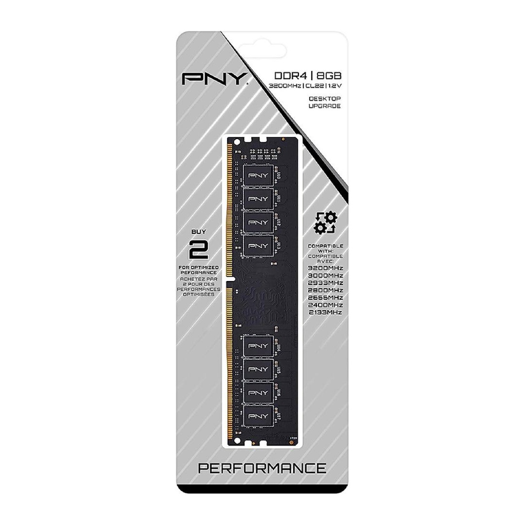 PNY Desktop Ram 8GB DDR4 3200MHz (MD8GSD43200-TB)