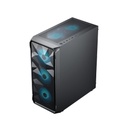ANT Esports ICE-112 (ATX) Mid Tower Gaming Case (Black)