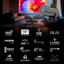 Ant Esports View 515 Smart LED 4000 Lumens Mini Projector