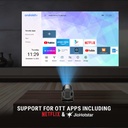 Ant Esports View 515 Smart LED 4000 Lumens Mini Projector