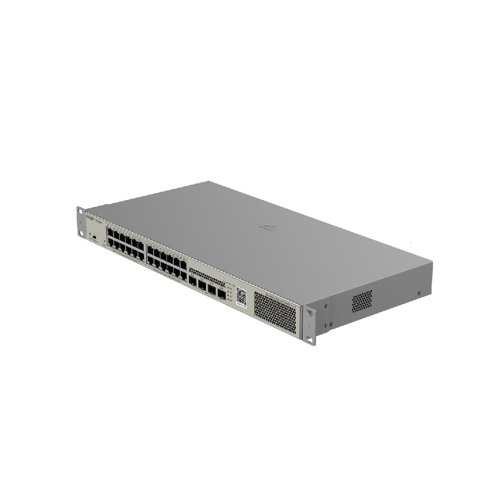 Ruijie Reyee RG-NBS3100-24GT4SFP-P-V2, 28-port Gigabit Layer 2 Cloud-verwalteter PoE Switch