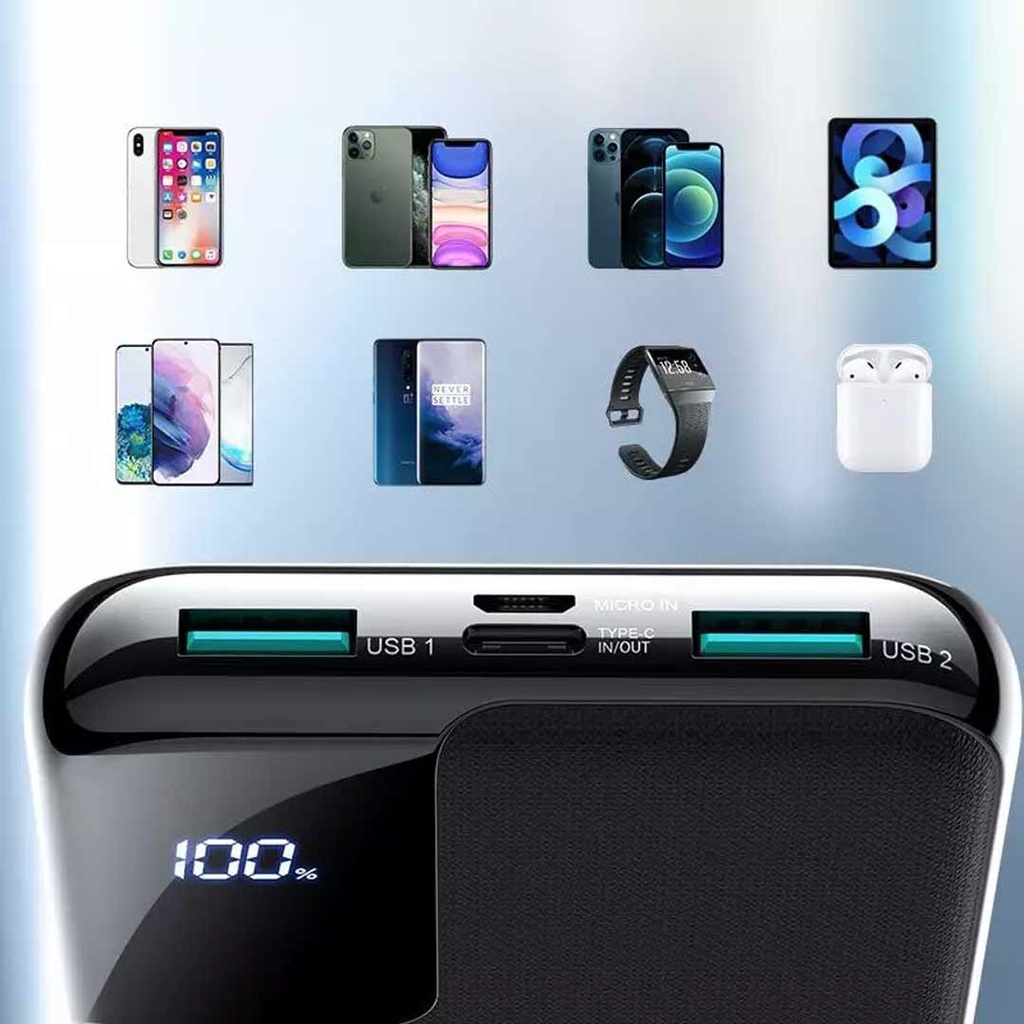 Joyroom 20000mAh 20W Fast Charging Power Bank