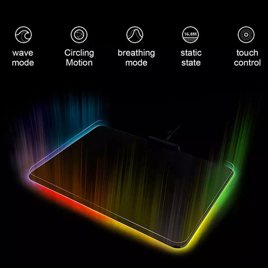 Rasure RS-02 Gaming Mouse Pad With LED Lights