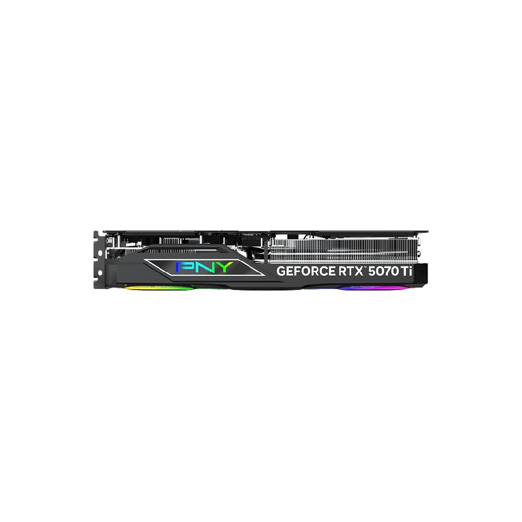 PNY PLUS NVIDIA GeForce RTX 5070Ti OC 16GB GDDR7 PCle 5.0 ARGB Graphics Card