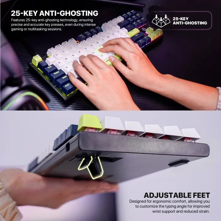 Fantech ATOM87S MK877S Mori Edition RGB Mechanical Keyboard