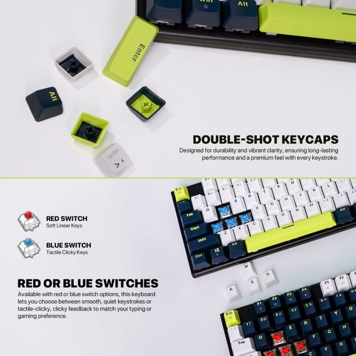 Fantech ATOM87S MK877S Mori Edition RGB Mechanical Keyboard