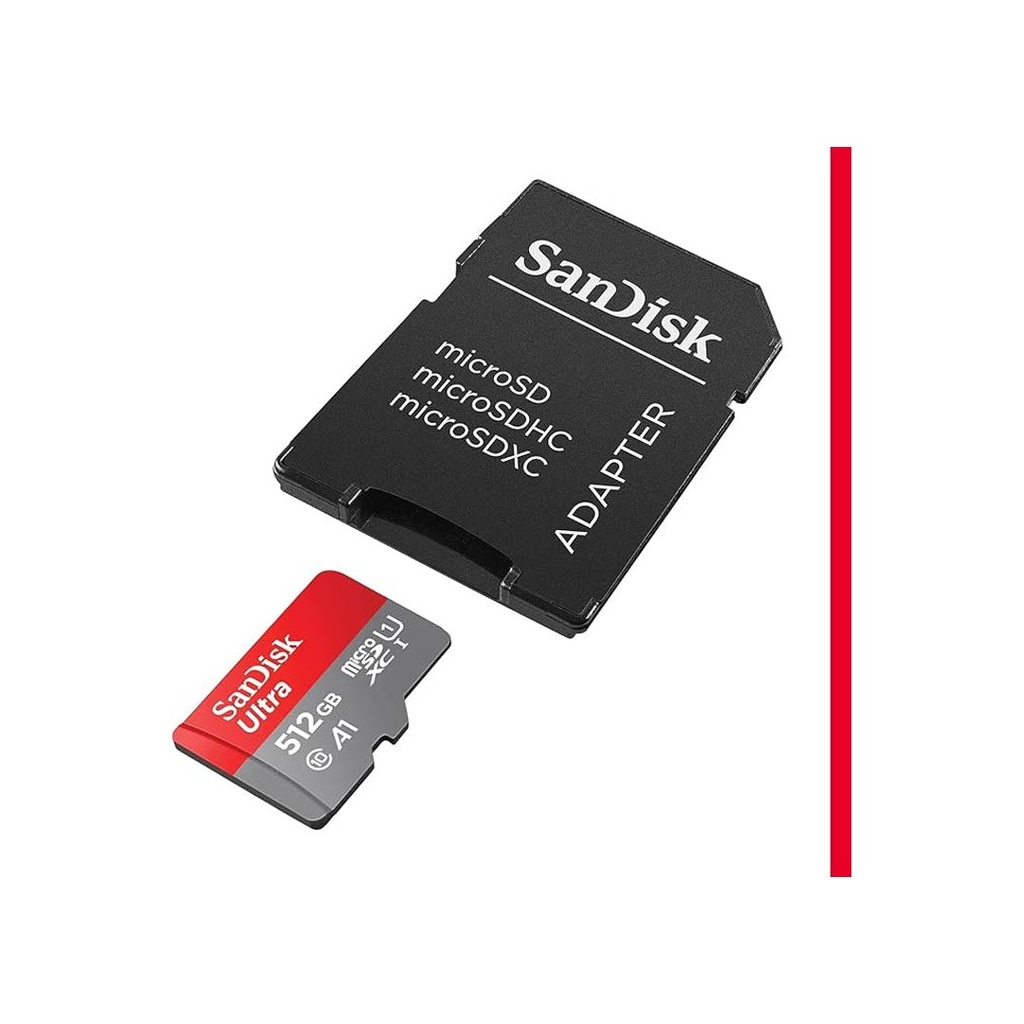 SanDisk Ultra MicroSDXC™ UHS-I Card / Carte MicroSDXC™ UHS-I 512GB (Up to 150MB/s)