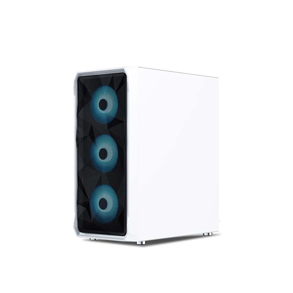 ANT Esports ICE-112 (ATX) Mid Tower Gaming Case (White)