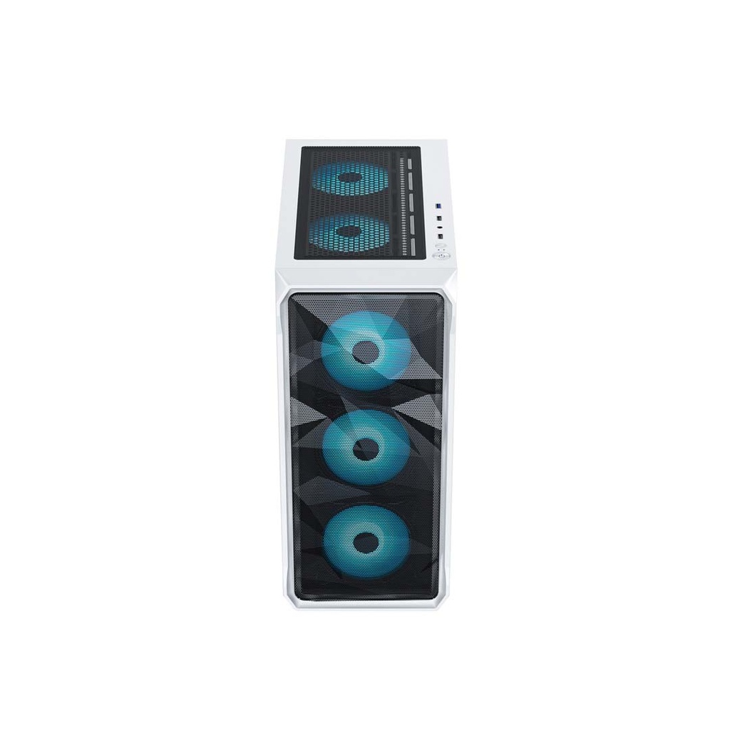 ANT Esports ICE-112 (ATX) Mid Tower Gaming Case (White)