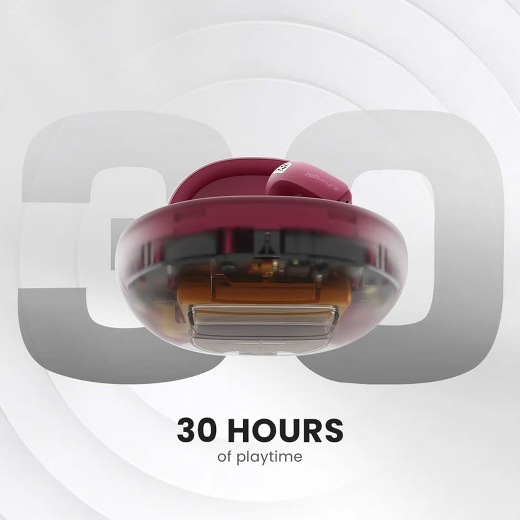 Hifuture FlyBuds4 ANC Wireless 5.4 Up to 30Hrs Playtime Comfort & Secure Fit Wireless Earbuds