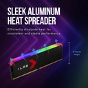 PNY XLR8 RGB 16GB DDR5 6400MHz Desktop Gaming Ram (MD32GK2D5640036XRGB)