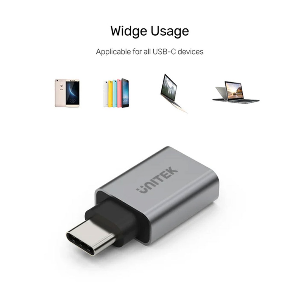 Unitek USB-C to USB-A Adapter Y-A025CGY (OTG)