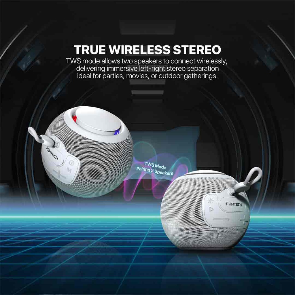 Fantech NeraBox BS161 Bluetooth 5.4 Portable Wireless Speaker