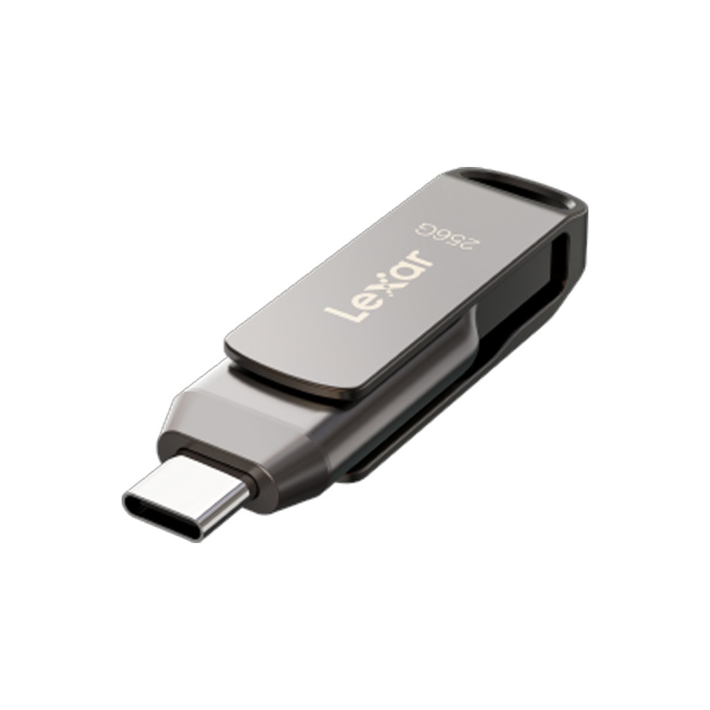 Lexar 256GB JumpDrive Dual Drive D400 USB 3.2 Gen 1 Type-C & Type-A Flash Drive