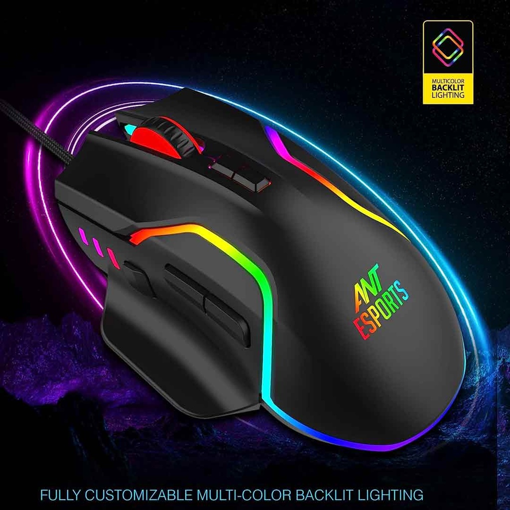 ANT Esports GM320 RGB Programmable Optical Gaming Mouse Price in Nepal