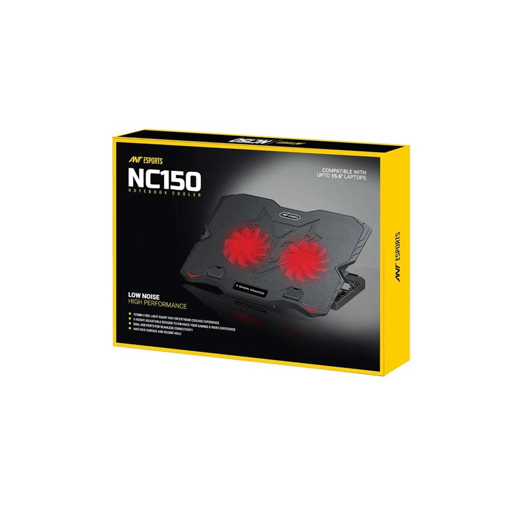 ANT Esports NC150 RGB Cooling Pad with Phone Holder