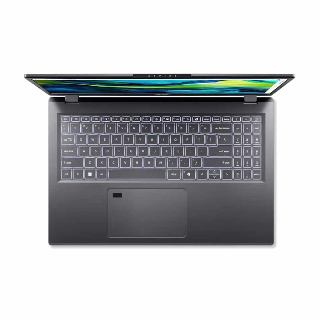 Acer Aspire 15 (A15-41M-R8ZZ) Ryzen 5 8640HS | 16GB RAM | 512GB SSD | AMD Radeon Graphics | 15.6″ FHD Display | Backlit Keyboard | Fingerprint | Steel Gray | 1 Year Warranty