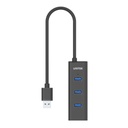 UNITEK Y-3089Z01 4-Ports USB-C to USB-A 5Gbps Hub (0.3M)
