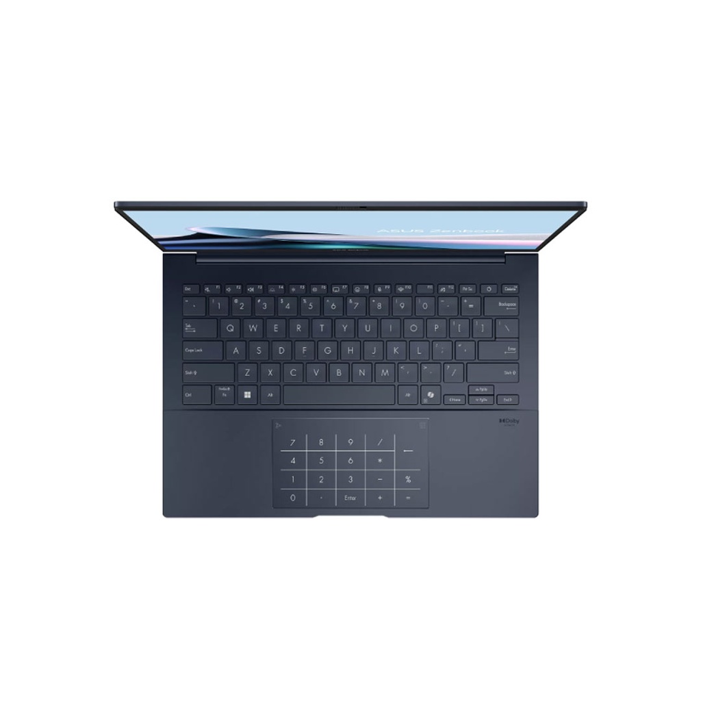 Asus Zenbook 14 UX3405CA-PZ593W-NP Ultra 7-255H | 16GB RAM | 512GB SSD | Intel Arc Graphics | 14" 3K OLED Touch 120Hz Display | Windows 11 | Backlit Keyboard | Ponder Blue | 2 Years int'l Warranty | 1-year Perfect Warranty