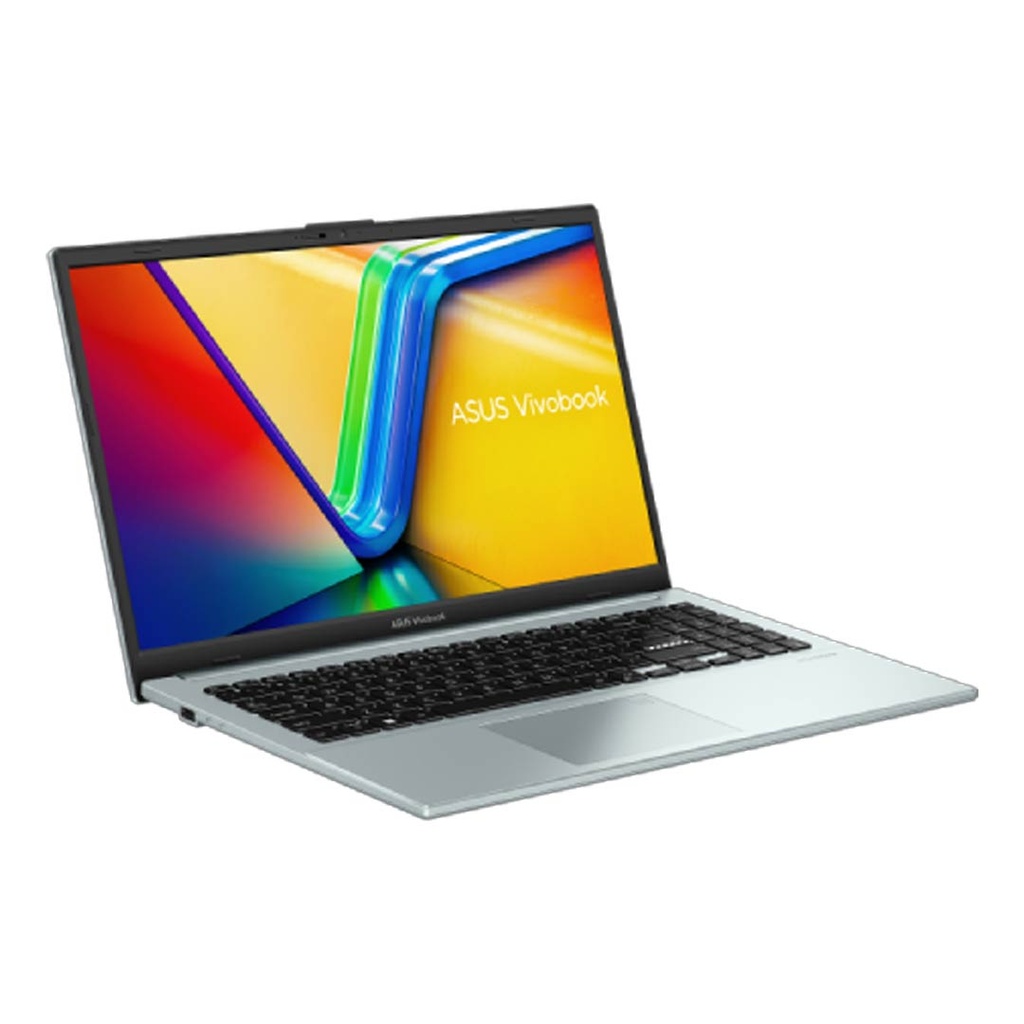 Asus Vivobook Go 15 E1504FA-BQ2375W Ryzen 5 7520U | 8GB RAM | 512GB SSD | AMD Radeon Graphics | 15.6" FHD Display | Windows 11 | Backlit Keyboard | Fingerprint | Backpack | Mouse | Grey Green | 2 Years Int'l Warranty | 1-year Perfect Warranty