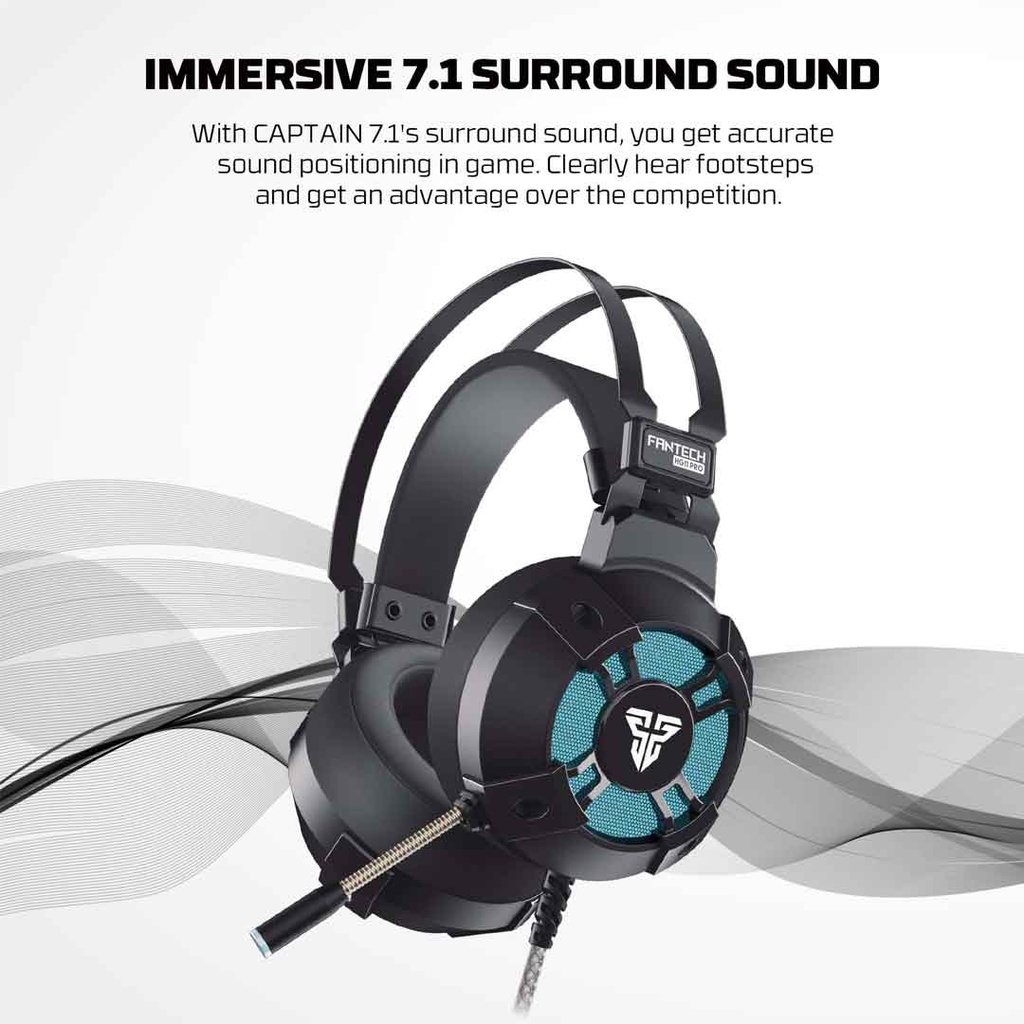 Fantech HG11 Pro Vibration 7.1 Gaming Wired Headphone