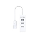 UNITEK Y-2146 4 Ports USB 2.0 Hub in White
