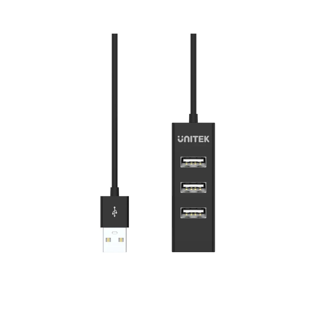 UNITEK Y-2140 4 Ports USB 2.0 Hub (80cm Cable)