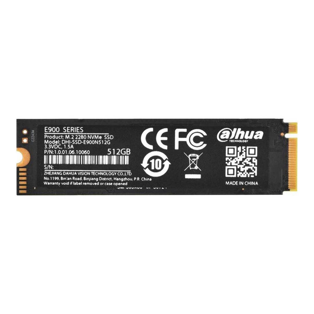 Dahua E900N 512GB M.2 2280 PCle NVMe Gen 3 SSD