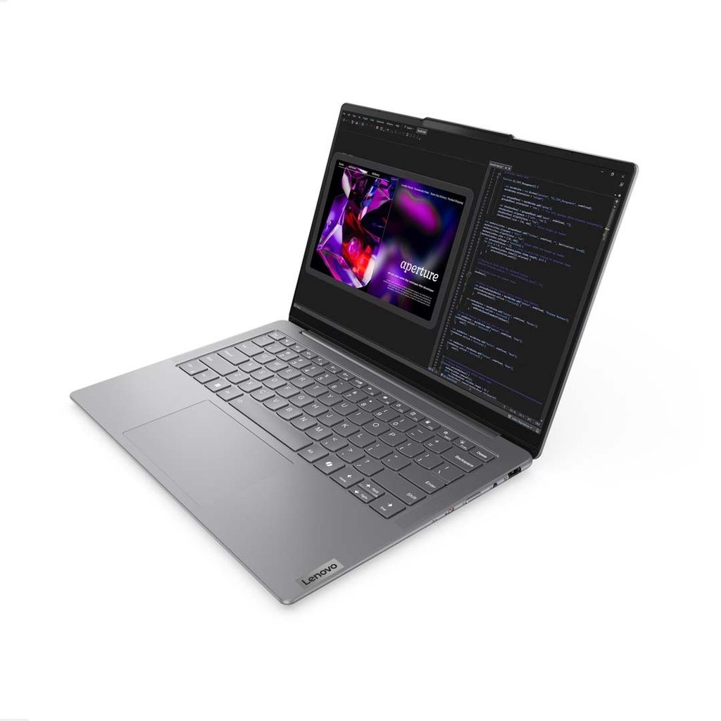 Lenovo Yoga Slim 7 14IMH9 Intel Core Ultra 5-125H | Intel(R) AI | 16GB RAM | 512GB SSD | Intel® Arc™ Graphics| 14" WUXGA OLED Display | Backlit Keyboard | Luna Grey | Windows 11 | 1 Year Warranty