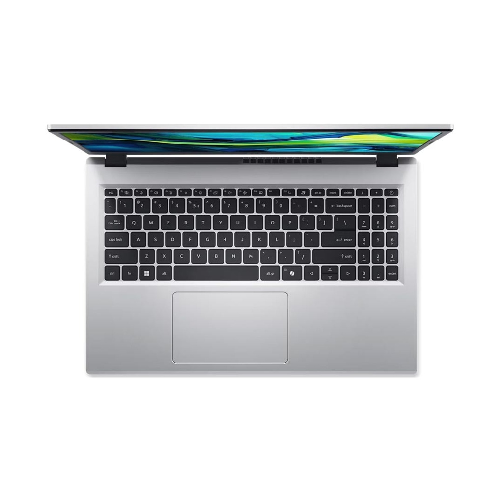 Acer Aspire Go 15 (AG15-21PT-R5GQ) Ryzen 5 7520U | 8GB RAM | 512GB SSD | AMD Radeon Graphics | 15.6" FHD IPS Touch Display | Windows 11 | Pure Silver | 1 Year Warranty