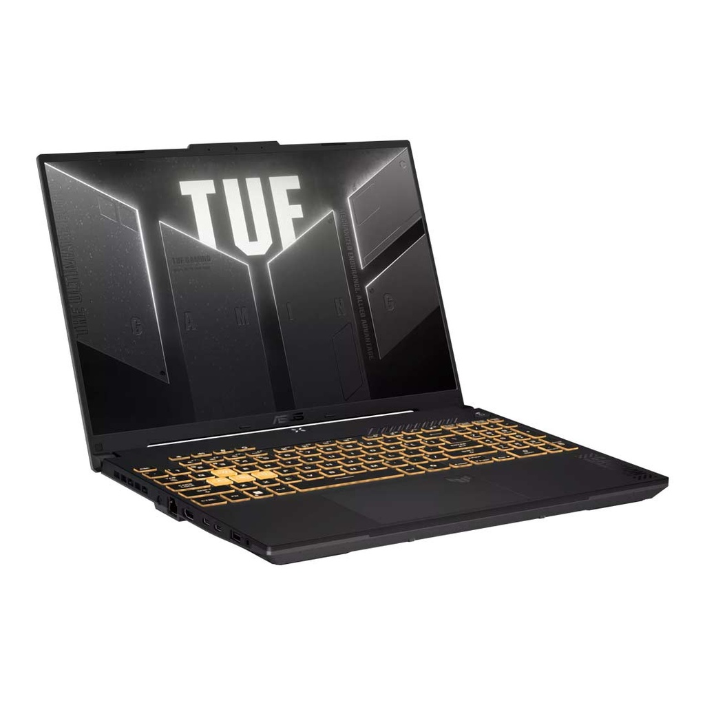 Asus TUF Gaming F16 FX607VU-RL088W | Intel Core i7- 13620H | 16GB RAM | 1TB SSD | Nvidia GeForce RTX 4050 6GB GDDR6 Graphics | 16" WUXGA 144Hz Display | Windows 11 Laptop | Backpack | Mouse | Mecha Gray | 2 Years Int'l Warranty | 1-year Perfect Warranty