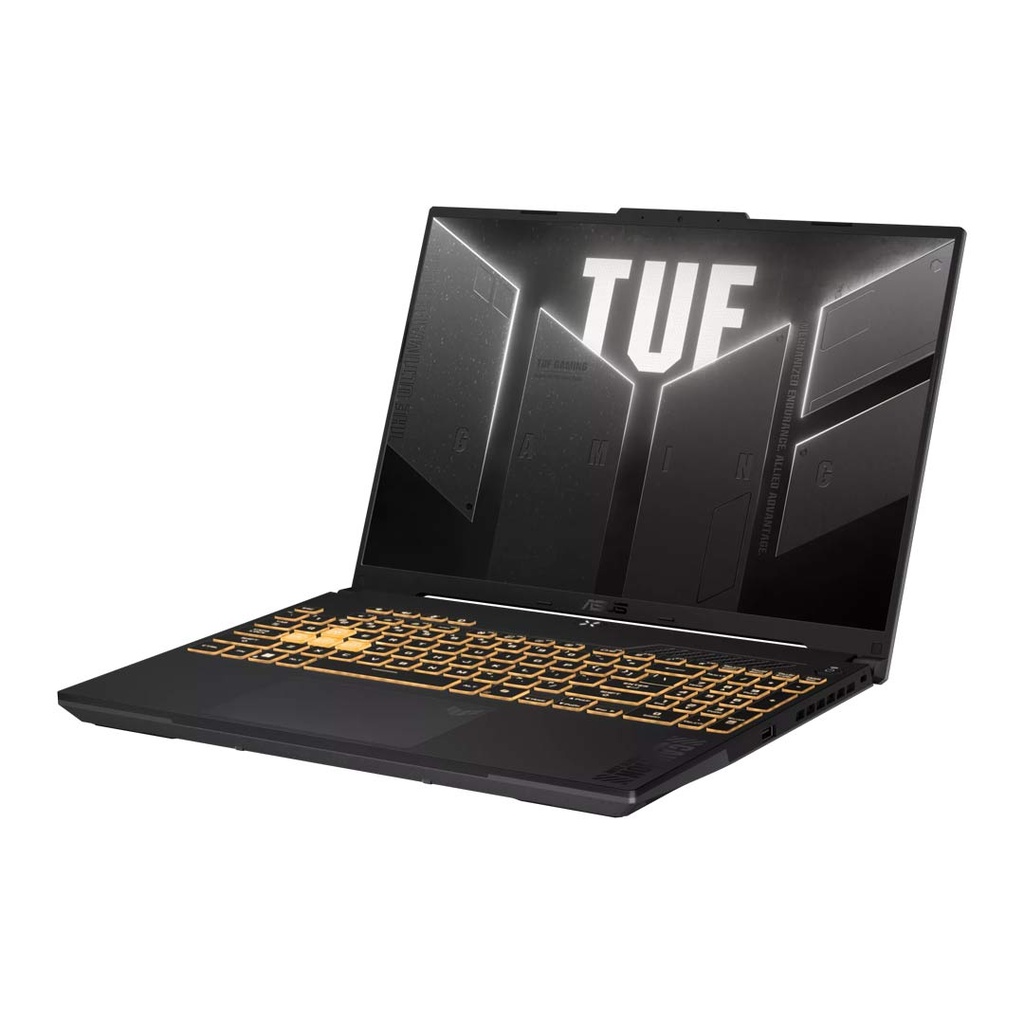 Asus TUF Gaming F16 FX607VU-RL088W | Intel Core i7- 13620H | 16GB RAM | 1TB SSD | Nvidia GeForce RTX 4050 6GB GDDR6 Graphics | 16" WUXGA 144Hz Display | Windows 11 Laptop | Backpack | Mouse | Mecha Gray | 2 Years Int'l Warranty | 1-year Perfect Warranty