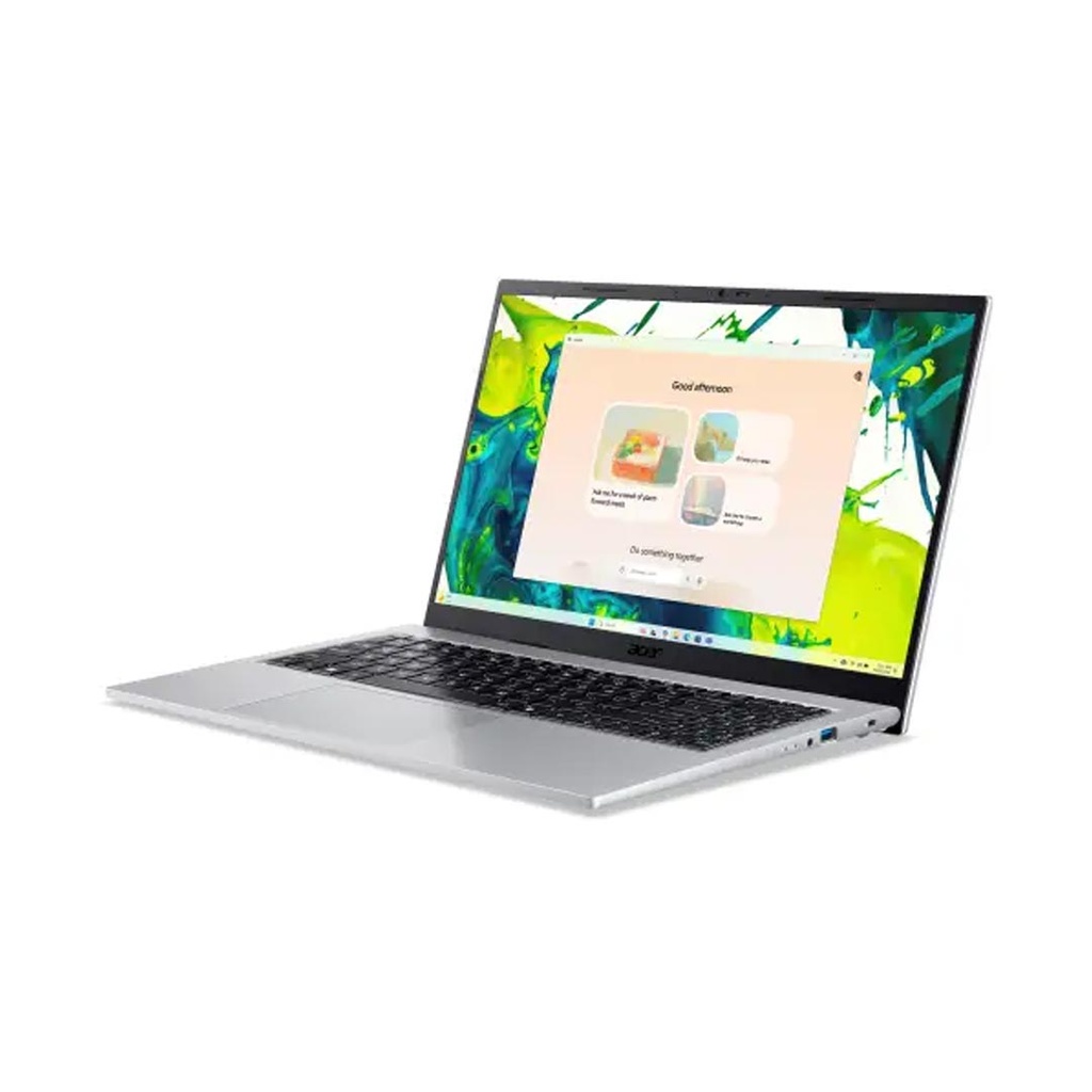 Acer Aspire Go 15 (AG15-72P-55R5) Intel® Core™ 5 120U | 16GB RAM | 512GB SSD | Intel® Graphics | 15.6″ FHD IPS SlimBezel Display | Windows 11 | Pure Silver | 2 Years Warranty